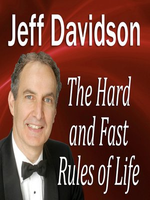cover image of The Hard and Fast Rules of Life